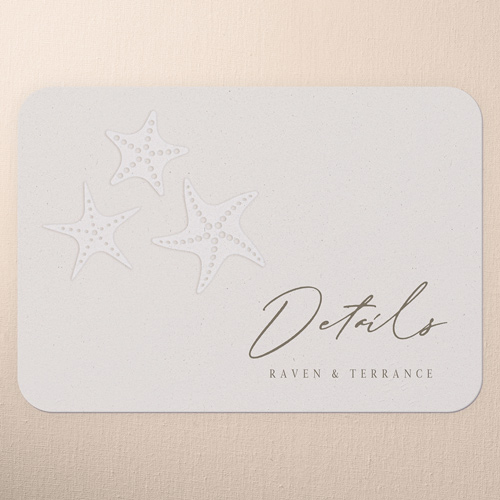 Regional Icons Wedding Enclosure Card, Pink, Matte, Signature Smooth Cardstock, Rounded