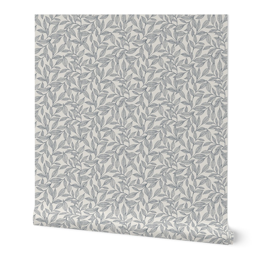 Hedgerow Canopy Line - Slate Wallpaper | Shutterfly