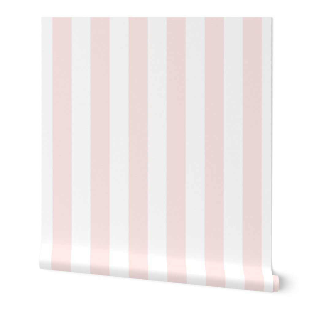 Blush and White Stripe Wallpaper Shutterfly