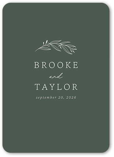 Artful Arches Wedding Menu, Beige, 5x7 Flat Menu, Matte, Signature Smooth Cardstock, Rounded