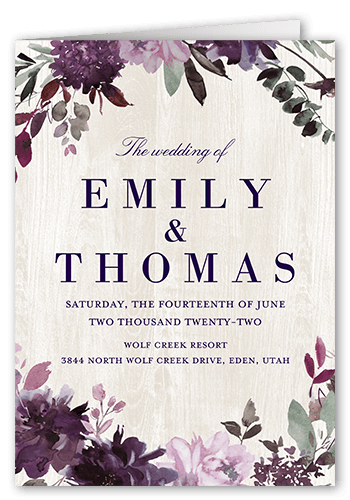 Wedding Program Templates