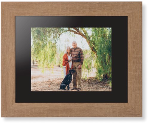Landscape Photo Gallery Framed Print, Natural, Contemporary, Black, Black, Single piece, 8x10, Multicolor