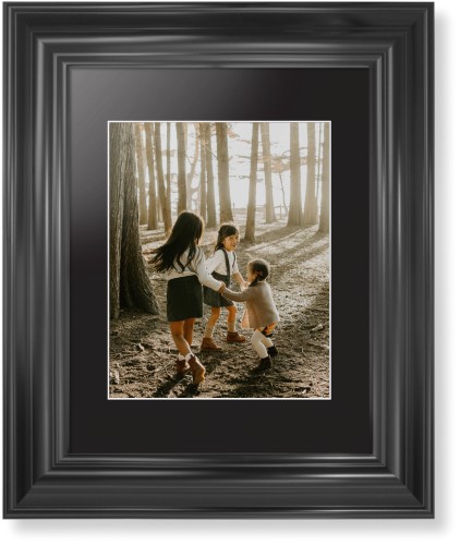 Photo Gallery Framed Print, Black, Classic, White, Black, Single piece, 8x10, Multicolor