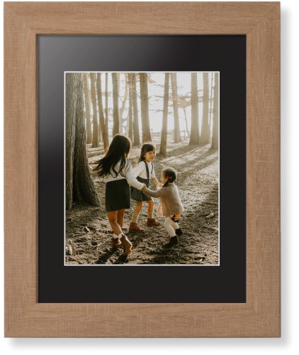 Photo Gallery Framed Print, Natural, Contemporary, White, Black, Single piece, 8x10, Multicolor, multi