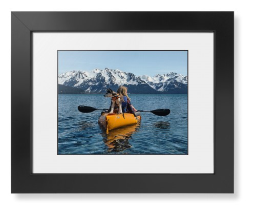 Photo Gallery Landscape Framed Print, Black, Contemporary, Black, White, Single piece, 8x10, Multicolor, multi