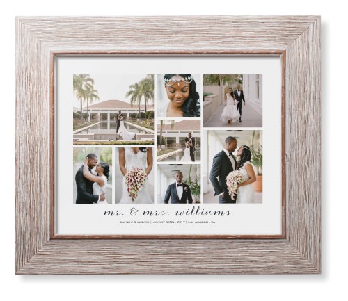 Clean Gallery Collage of Eight Framed Print, Rustic, Modern, None, None, Single piece, 8x10, Multicolor, multi