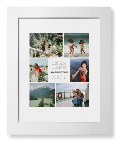 Modern Adventure Gallery Of Six Framed Print, White, Contemporary, White, White, Single piece, 8x10, Multicolor, multi