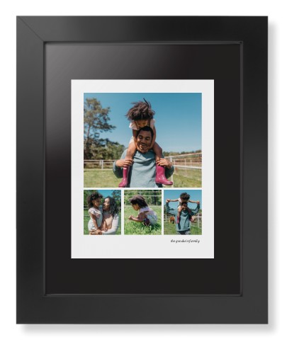 Modern Hero Gallery Of Four Portrait Framed Print, Black, Contemporary, Black, Black, Single piece, 8x10, Multicolor, multi