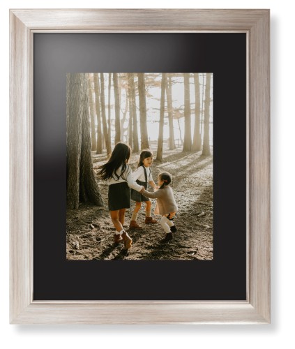 Photo Gallery Framed Print, Metallic, Modern, Black, Black, Single piece, 11x14, Multicolor, multi