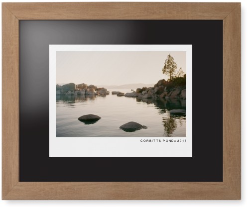 Modern Gallery Framed Print, Natural, Contemporary, None, Black, Single piece, 11x14, White, white