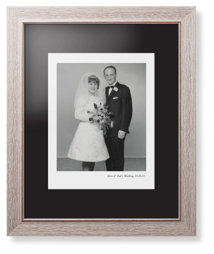 Modern Gallery of One Portrait Framed Print, Rustic, Modern, Black, Black, Single piece, 11x14, Multicolor, multi