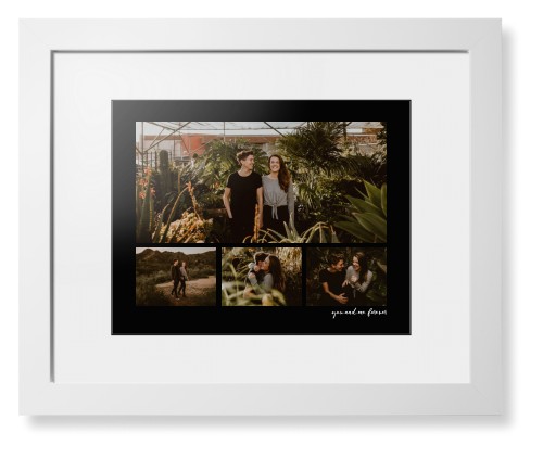 Modern Hero Gallery Of Four Framed Print, White, Contemporary, Black, White, Single piece, 11x14, Multicolor