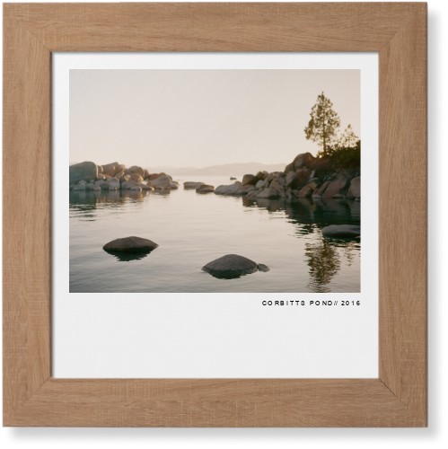 Modern Gallery Framed Print, Natural, Contemporary, None, None, Single piece, 12x12, White, white