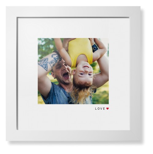 Custom Photo Prints With White Frame
