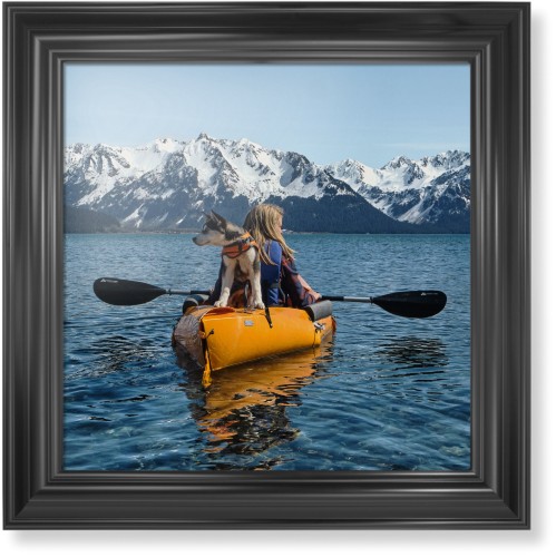 Photo Gallery Landscape Framed Print, Black, Classic, None, None, Single piece, 16x16, Multicolor