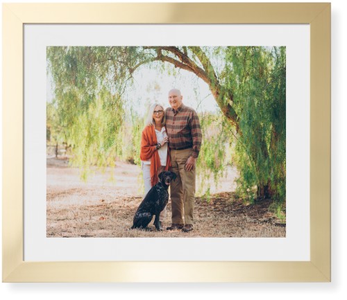 Landscape Photo Gallery Framed Print, Matte Gold, Contemporary, None, White, Single piece, 16x20, Multicolor, multi