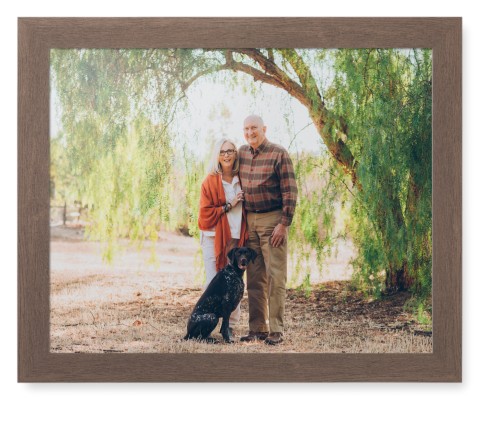 Landscape Photo Gallery Framed Print, Walnut, Contemporary, None, None, Single piece, 16x20, Multicolor