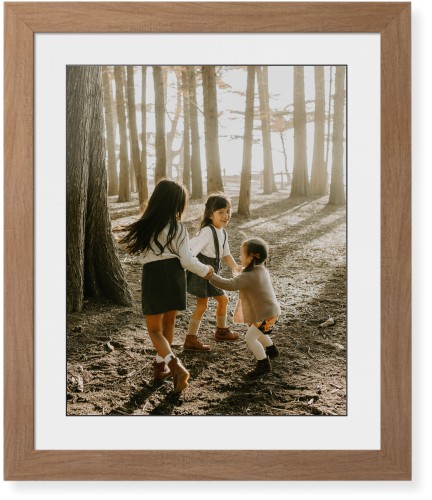 Photo Gallery Framed Print, Natural, Contemporary, Black, White, Single piece, 16x20, Multicolor, multi