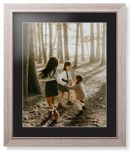 Photo Gallery Framed Print, Rustic, Modern, White, Black, Single piece, 16x20, Multicolor