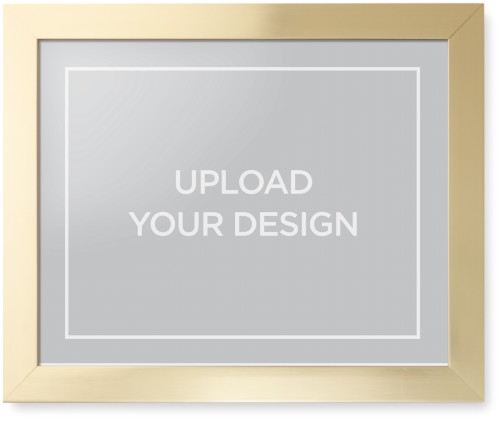 Upload Your Own Design Framed Print, Matte Gold, Contemporary, None, None, Single piece, 16x20, Multicolor, multi