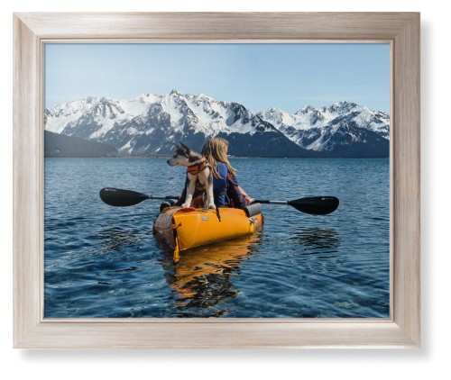 Photo Gallery Landscape Framed Print, Metallic, Modern, None, None, Single piece, 16x20, Multicolor