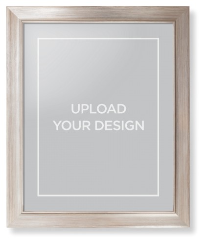 Upload Your Own Design Portrait Framed Print, Metallic, Modern, None, None, Single piece, 16x20, Multicolor, multi