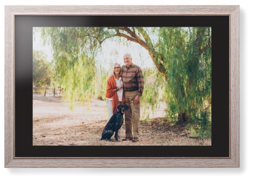 Landscape Photo Gallery Framed Print, Rustic, Modern, Black, Black, Single piece, 20x30, Multicolor, multi