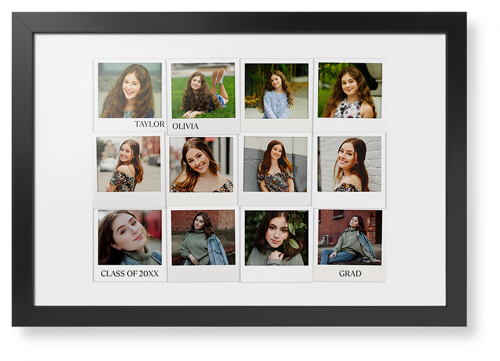 Photo Memories Framed Print, Black, Contemporary, None, None, Single piece, 20x30, White, white