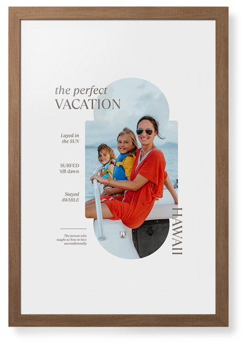 Travel Infographic Framed Print, Natural, Contemporary, White, White, Single piece, 20x30, Gray
