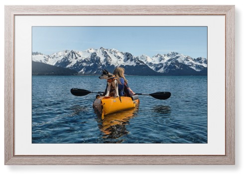 Photo Gallery Landscape Framed Print, Rustic, Modern, Black, White, Single piece, 20x30, Multicolor, multi