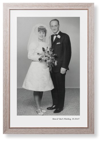 Modern Gallery of One Portrait Framed Print, Rustic, Modern, None, None, Single piece, 20x30, Multicolor, multi