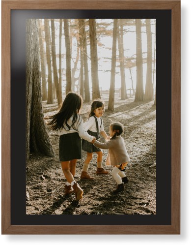 Photo Gallery Framed Print, Natural, Contemporary, Black, Black, Single piece, 24x36, Multicolor