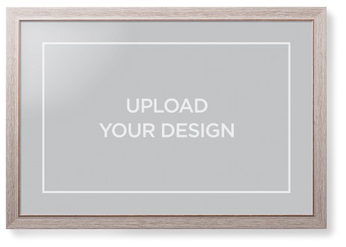 Upload Your Own Design Framed Print, Rustic, Modern, None, None, Single piece, 24x36, Multicolor