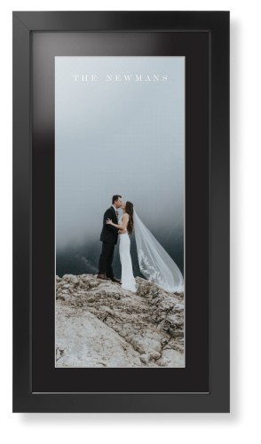 Photo Gallery Panoramic Framed Print, Black, Contemporary, White, Black, Single piece, 10x24, Multicolor