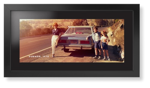 Gallery Panoramic Framed Print, Black, Contemporary, None, Black, Single piece, 10x24, Multicolor, multi