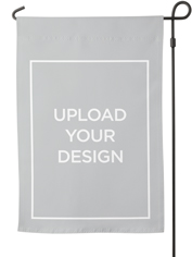 upload your own design garden flag