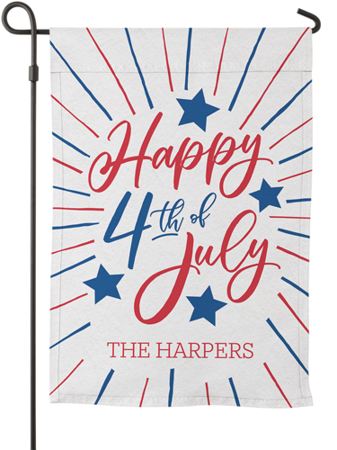 July Stars and Stripes Garden Flag by Shutterfly | Shutterfly