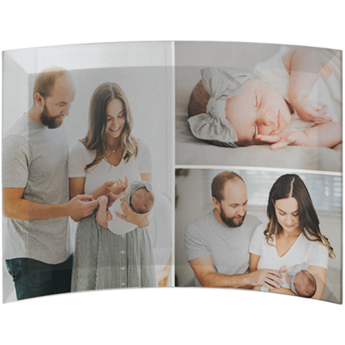 Vibrant Glass Photo Print For Friends