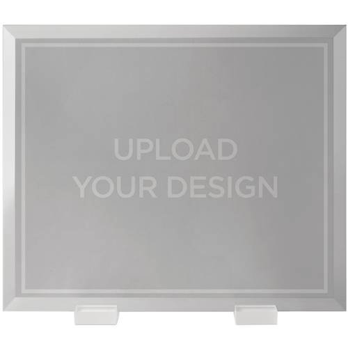 Upload Your Own Design Flat Glass Print, 10x12, Flat, Multicolor