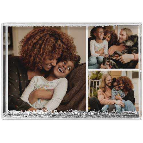 Landscape Hero Gallery Of Three Glitter Block, Multicolor, multi