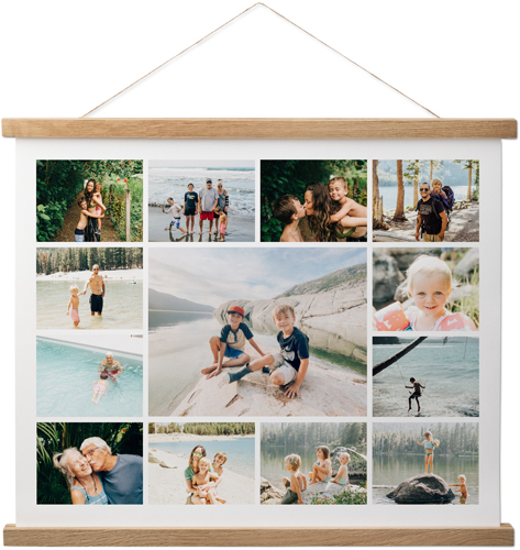 Hero Gallery of Thirteen Hanging Canvas Print, Natural, 16x20, Multicolor, multi