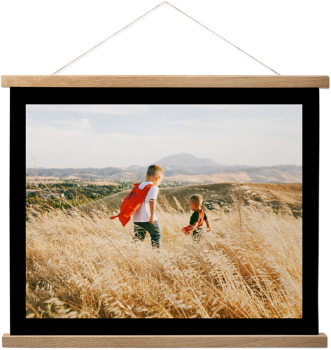 Simple Border Gallery Hanging Canvas Print, Natural, 16x20, Multicolor