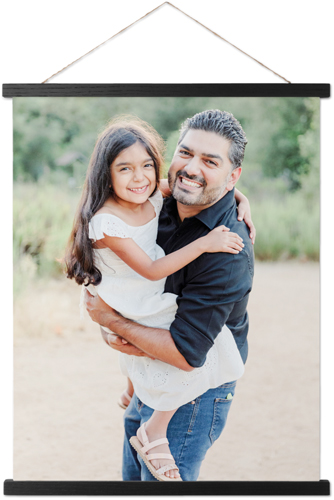 Photo Gallery of One Portrait Hanging Canvas Print, Black, 16x20, Multicolor