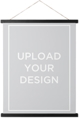 upload your own design hanging canvas print