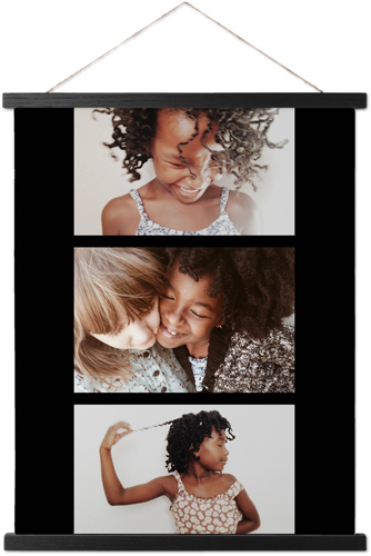 Kids Gallery Filmstrip Hanging Canvas Print, Black, 16x20, Multicolor
