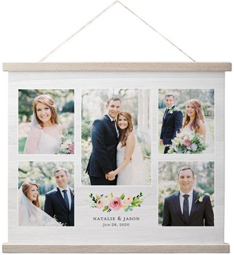 Rustic Floral Hanging Canvas Print by Shutterfly | Shutterfly