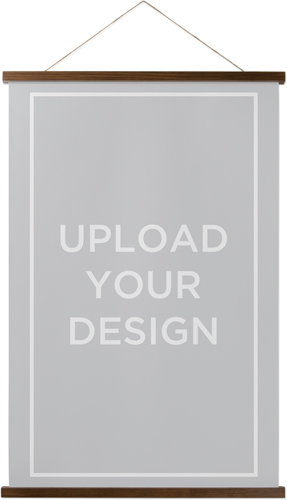 Upload Your Own Design Hanging Canvas Print, Walnut, 20x30, Multicolor
