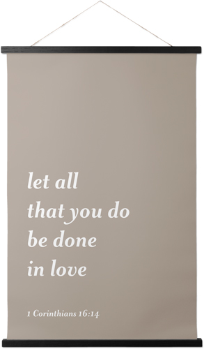 Gallery Text Quote Hanging Canvas Print, Black, 20x30, Multicolor