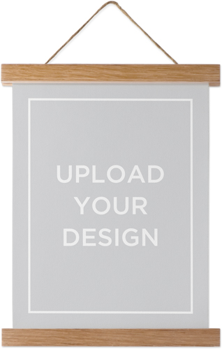 Upload Your Own Design Hanging Canvas Print, Natural, 8x10, Multicolor
