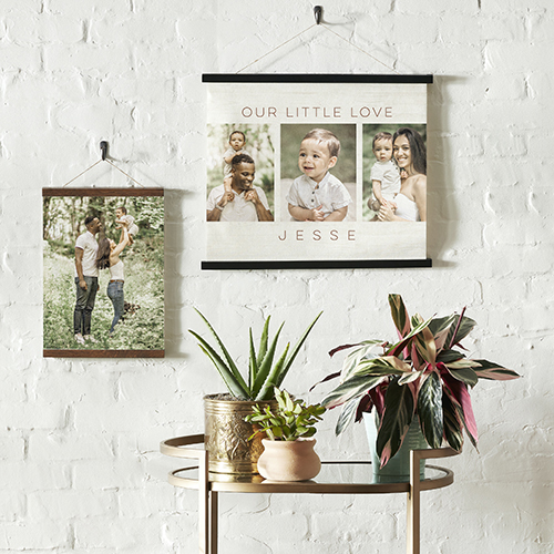 Picture Gallery Collage of Five Hanging Canvas Print by Shutterfly